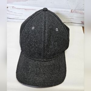REI Cooperative Charcoal Wool Blend Snapback Hat OS